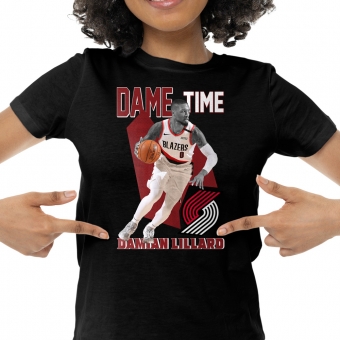 Camiseta Basketball - Damian Lillard Dame Time